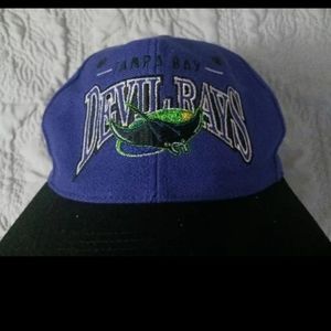 Rare Vintage Tampa Bay Devil Rays SnapBack Hat
